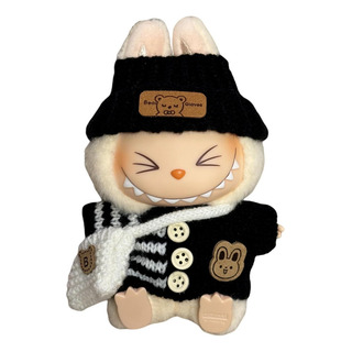 Disfraz De Labubu Con Ropa Elegante De Labubu Para Muñeca Disfraz De Labubu Con Ropa Elegante De Labubu Para Muñeca