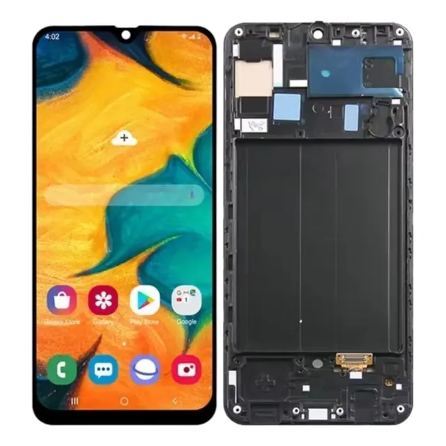 Pantalla Compatible Samsung A30/a50 Con Marco + Mica