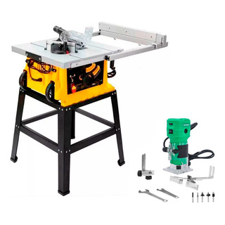 Combo Stanley Sierra De Mesa Sst1801 10 PuLG + Router 650w Combo Stanley Sierra De Mesa Sst1801 10 PuLG + Router 650w