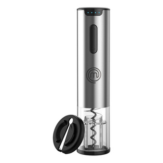 Descorchador Eléctrico Recargable Premium Acero Masterchef Descorchador Eléctrico Recargable Premium Acero Masterchef