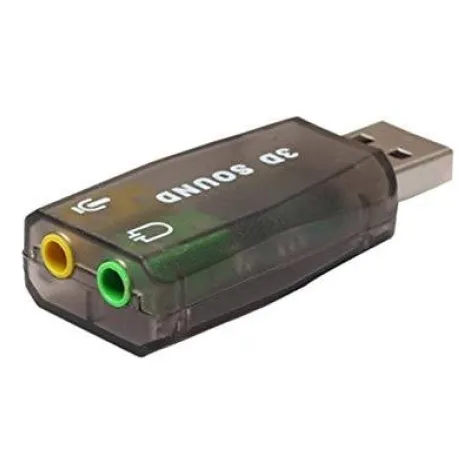 Adaptador O Tarjeta De Sonido Usb Audio 3d