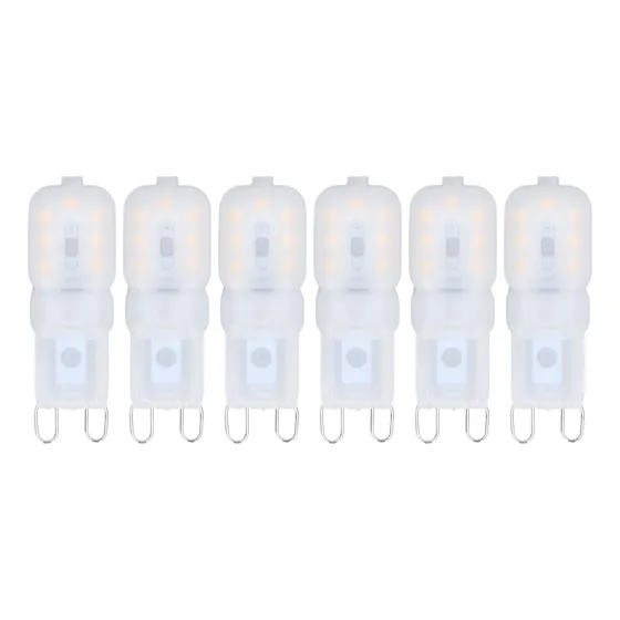 Bombilla Led 6 Bombillas Con Base G9 De 3w