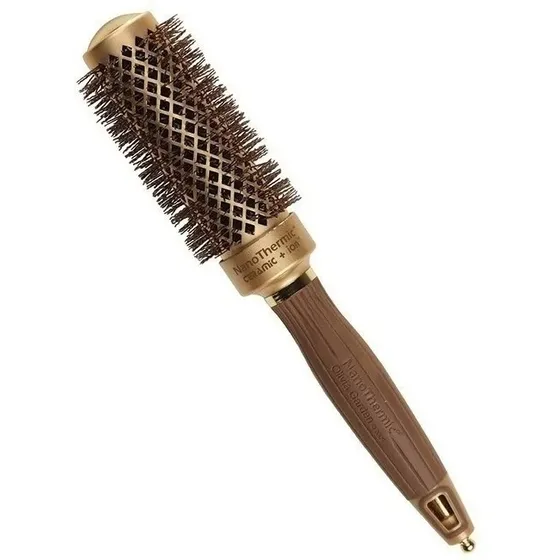 Cepillo Nano Termico Olivia Garden Nt24 1* Ceramica Iones nano termico Olivia Garden NT24 Nano Termico Ceramica marrón 1.654" de diámetro