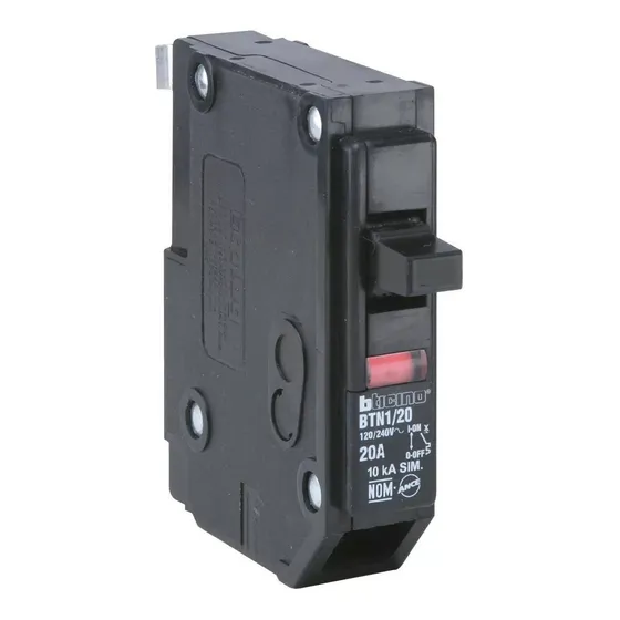 Pastilla Interruptor  Termomagnetico Bticino 1 Polo (10pz)