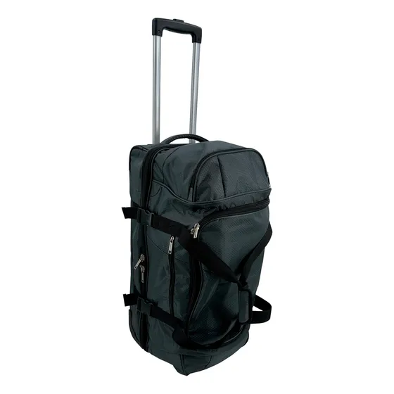 Bolso Con Carro De 2 Ruedas Gris Swiss Armor Color Gris Oscuro Bolso Con Carro 2 Ruedas