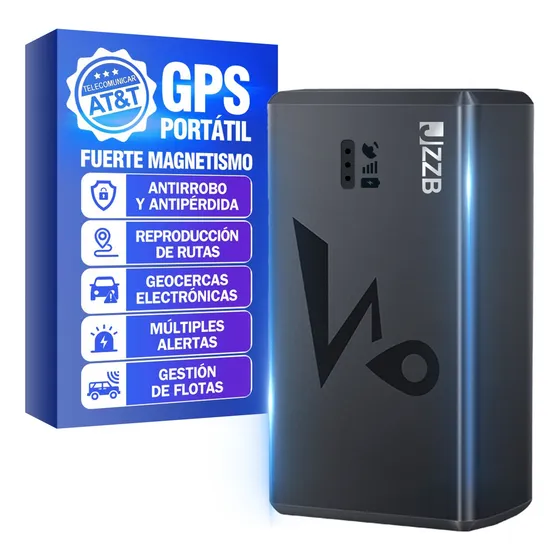 GPS Portátil JZZB Q10 Color Negro 6000mah 2g&4g con Imán Fuerte