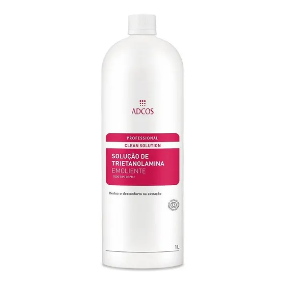 Solução De Trietanolamina Emoliente 1 Litro Adcos
