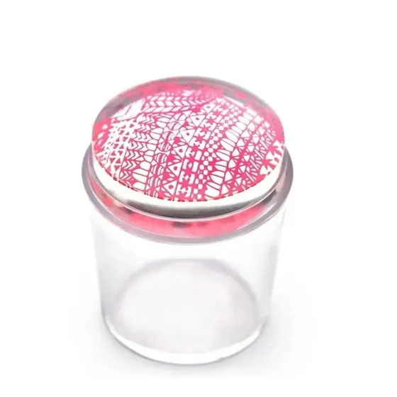 Stamping De Silicona Para Uñas O Timbre Para Linea Francesa
