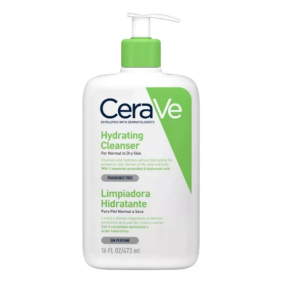 Crema Limpiadora Hidratante Cerave Piel Normal A Seca 473 Ml