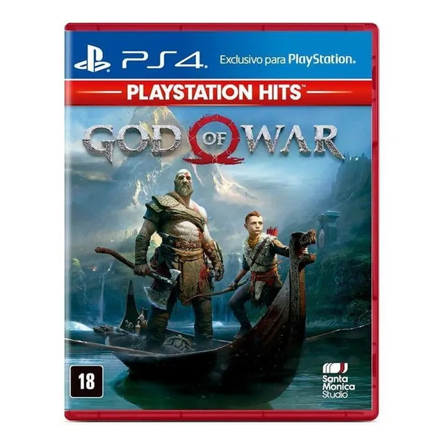 Juego God Of War Hits - Ps4 Capinha Vermelha