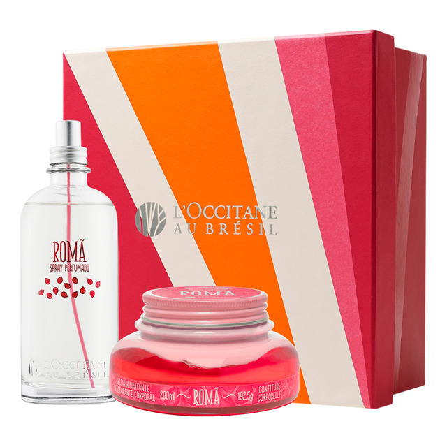 Kit Presente L´occitane: Fragrância E Hidratação Romã Kit Presente L´occitane: Fragrância E Hidratação Romã