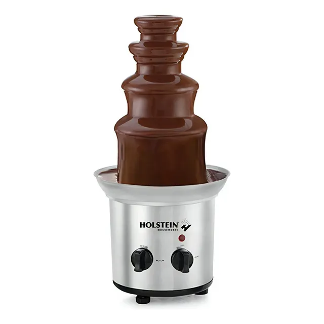 Holstein Housewares HH-098402SS Acero Inoxidable 4 Niveles Fuente de Chocolate