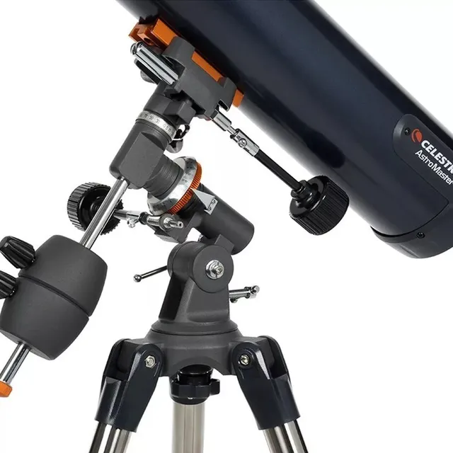 Telescopio Celestron® Astromaster 76 Eq Azul 31035