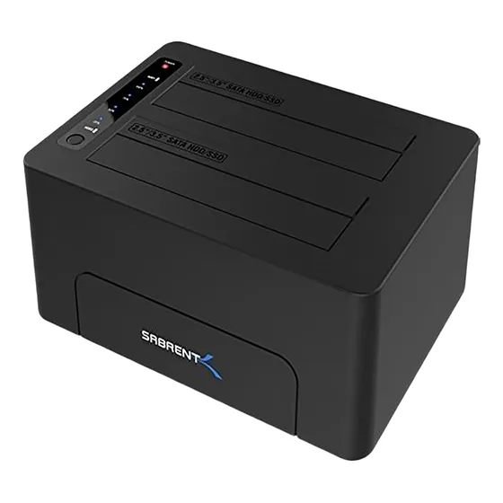 Sabrent Usb 3.0 A Sata Dual Bay Unidad De Acoplamiento De Di