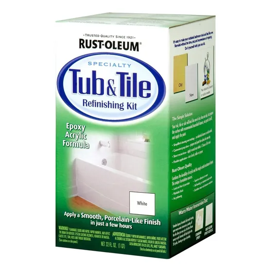 Pintura Epoxy Bañeras Y Azulejos Kit Tub & Tile Rust Oleum