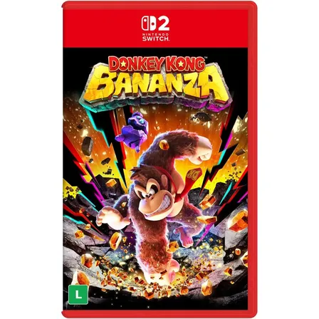 Donkey Kong Bananza Switch 2 Br Midia Fisica