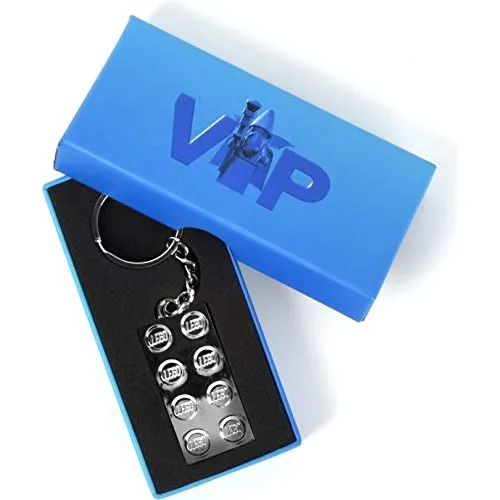 Chaveiro Lego Vip Metal Silver 5006330