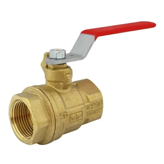 Llave De Paso Bola Valvula Bronce 1 Pulgada Agua Gas 