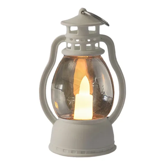 Vela Farol Luz Led Colgante Souvenir Vintage Hogar 7330