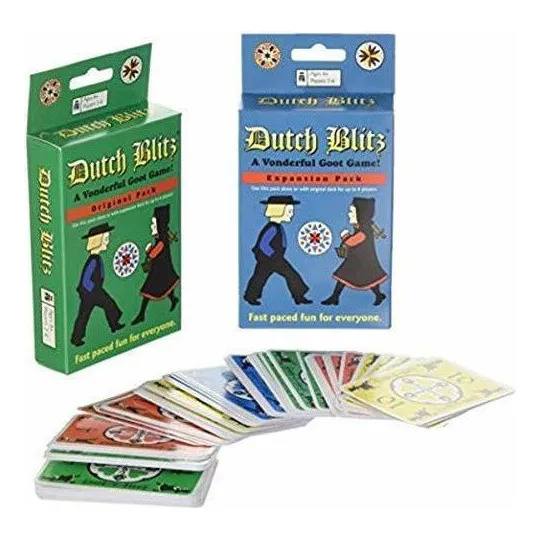 Jogo De Cartas Dutch Blitz Original E Pacote De Expansão