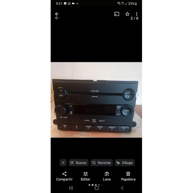 Reproductor De Dvd Ford Explorer 2007 Original Como Nuevo