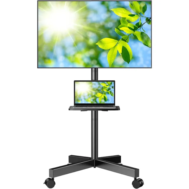 Soporte De Tv Móvil Para Televisores Lcd Y Led Plano Curvo