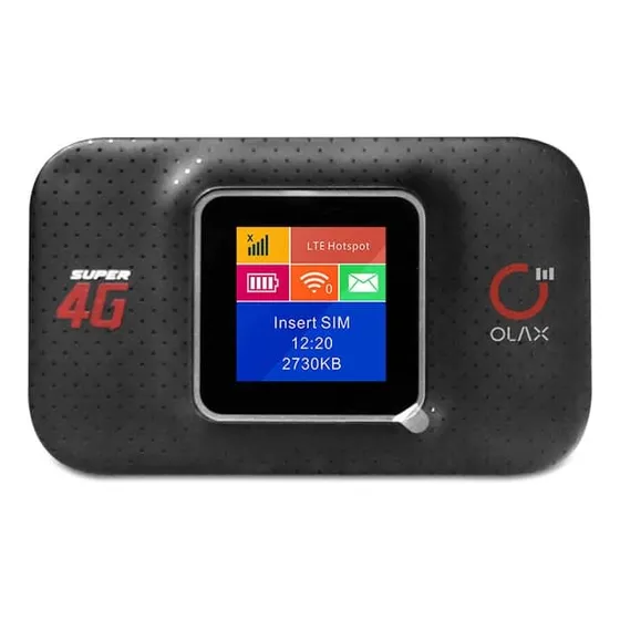 Modem Router Wifi Portatil Olax 4g Lte Liberado Sim Card Bam