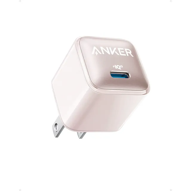 Anker A2637 Nano Pro 511 20w, Cargador, Usb C Rápido Color Rosa