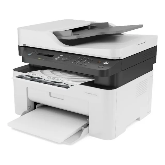 Impresora multifunción monocromática HP LaserJet 137fnw con wifi 127V