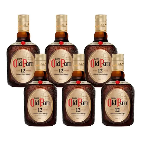 Combo Whisky Old Parr 1l - 6 Unidades