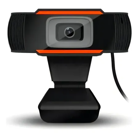 Webcam Wesdar Usb Full Hd 1080p Con Micrófono Incorporado Color Negro