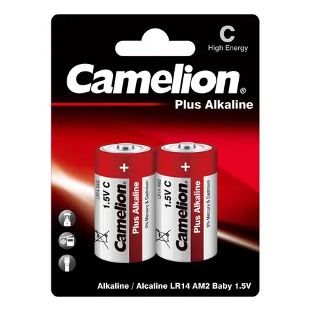 Pilas Alcalinas Plus C 2un Camelion