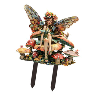 2d Plano Hada De Hadas Jardín Decorativo Placas De Flores 2d Plano Hada De Hadas Jardín Decorativo Placas De Flores