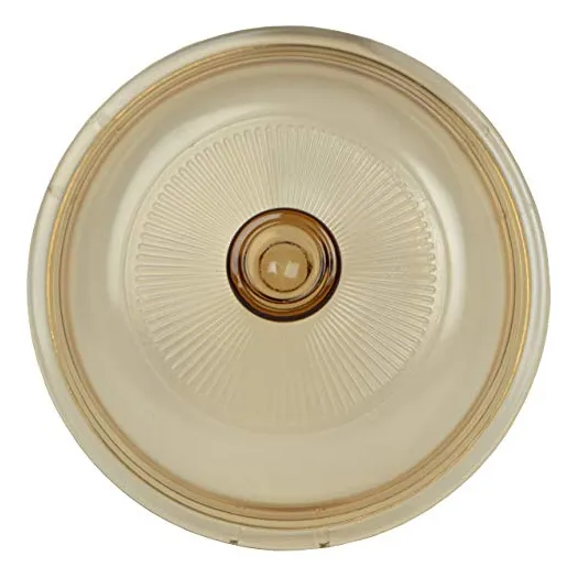 Visions 1122297 Tapa Redonda De Vidrio De 1 Litro Para Visio