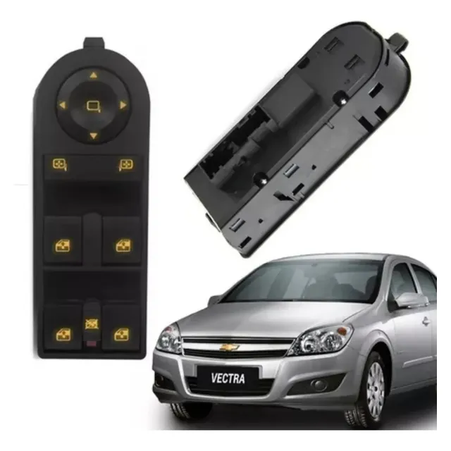 Botão Interruptor Quadruplo Vidro Elétrico Retrovisor Vectra