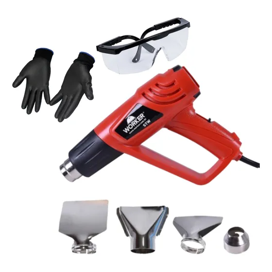 Soprador Térmico Remover Adesivos Profissional 1500w
