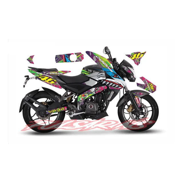 Calcomanias ¡200ns Rockstar Alpinestar Pulsar! Kit Laminado