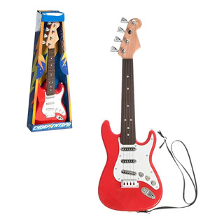 Guitarra Infantil Musical Star Music Com Luz Brinquedo 52cm Guitarra Infantil Musical Star Music Com Luz Brinquedo 52cm