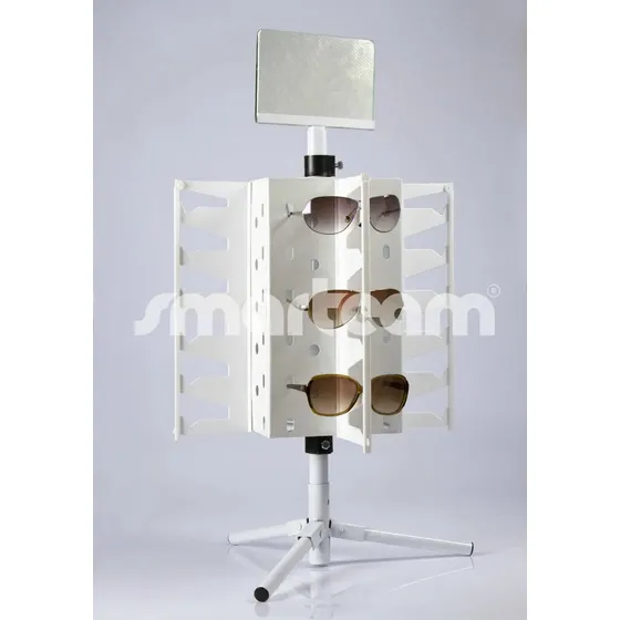 Exhibidor Anteojos 24 Lentes / Giratorio / Para Mostrador Al