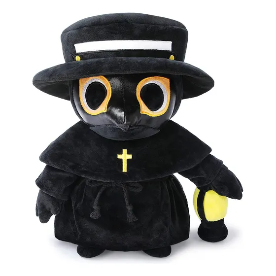 Juguete De Peluche De Plague Doctor De 16 Pulgadas, Juguete