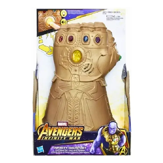 Guante electrónico Hasbro E1799 de Thanos Infinity Jewelry
