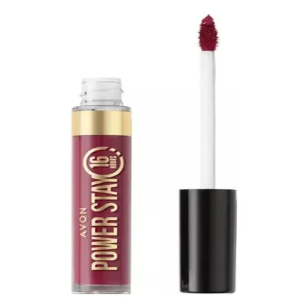 Avon Power Stay Labial Liquido Color In charge mauve