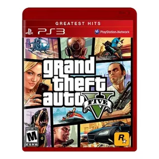 Grand Theft Auto V Standard Edition Ps3 FĂsico Grand Theft Auto V Standard Edition Ps3 FĂsico