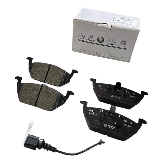 Juego Balatas Delant Vw  Lupo 1.6l 2005 -2009 C/sensor