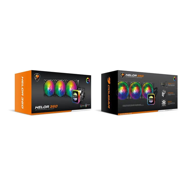 Enfriamiento Liquido Cougar Helor 360mm