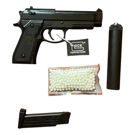 Fusil-pistola-airsoft-colt-king-full Metal-paintball-6mm