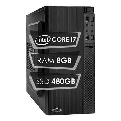 Desktop Intel Core i7 16GB RAM 480GB SSD Tech Power com Windows 11