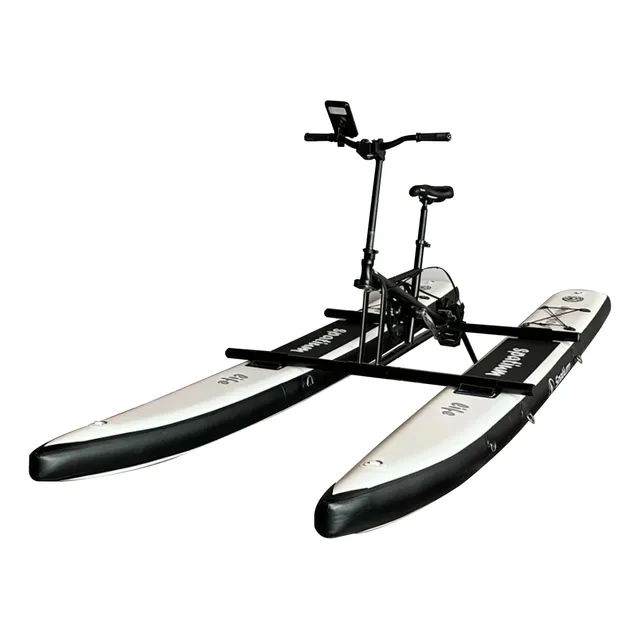 Bicicleta Agua Inflable Para Adulto Pedal Bote Kayak Lago