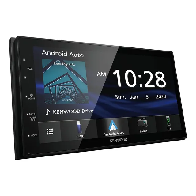 Autoestéreo De Pantalla Kenwood Dmx47s 6.8 Car Play Android Negro