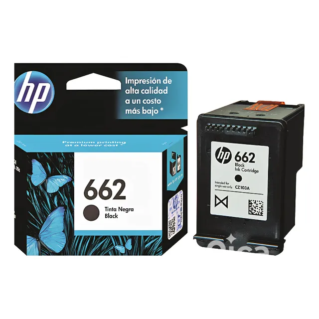 Cartuchos De Tinta 662 Hp Color Y Negro